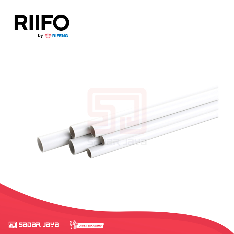 Jual RIIFO Pipa Conduit PVC GY 305 20mm 5 8 Inch Pipa Kabel Listrik