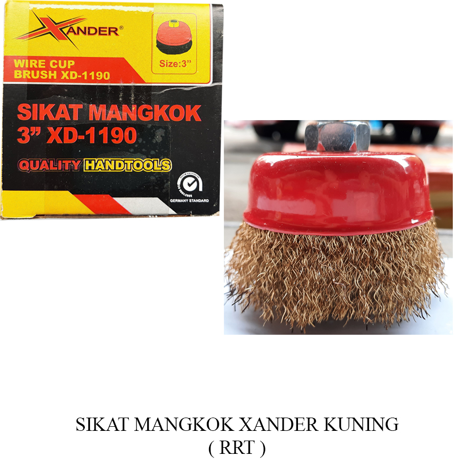 Jual Sikat Mangkok Brush Mangkok Sikat Kawat Gurinda King Xander