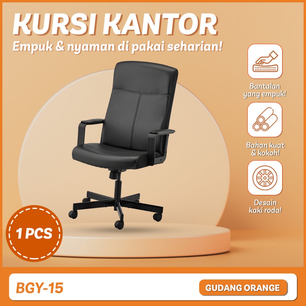 Jual GUDANG02 Kursi Kantor Kokoh Dengan Desain Ergonomis Dan Nyaman