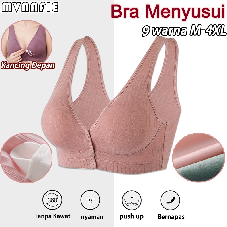 Jual SHOPEE MALL ANGEL MOMMY Bra Menyusui Jumbo Kancing Depan Push Up