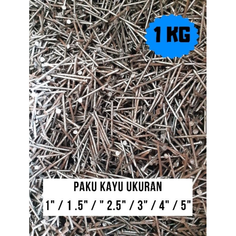 Jual Kilo Paku Kayu Ukuran Inch Inch Cm Cm