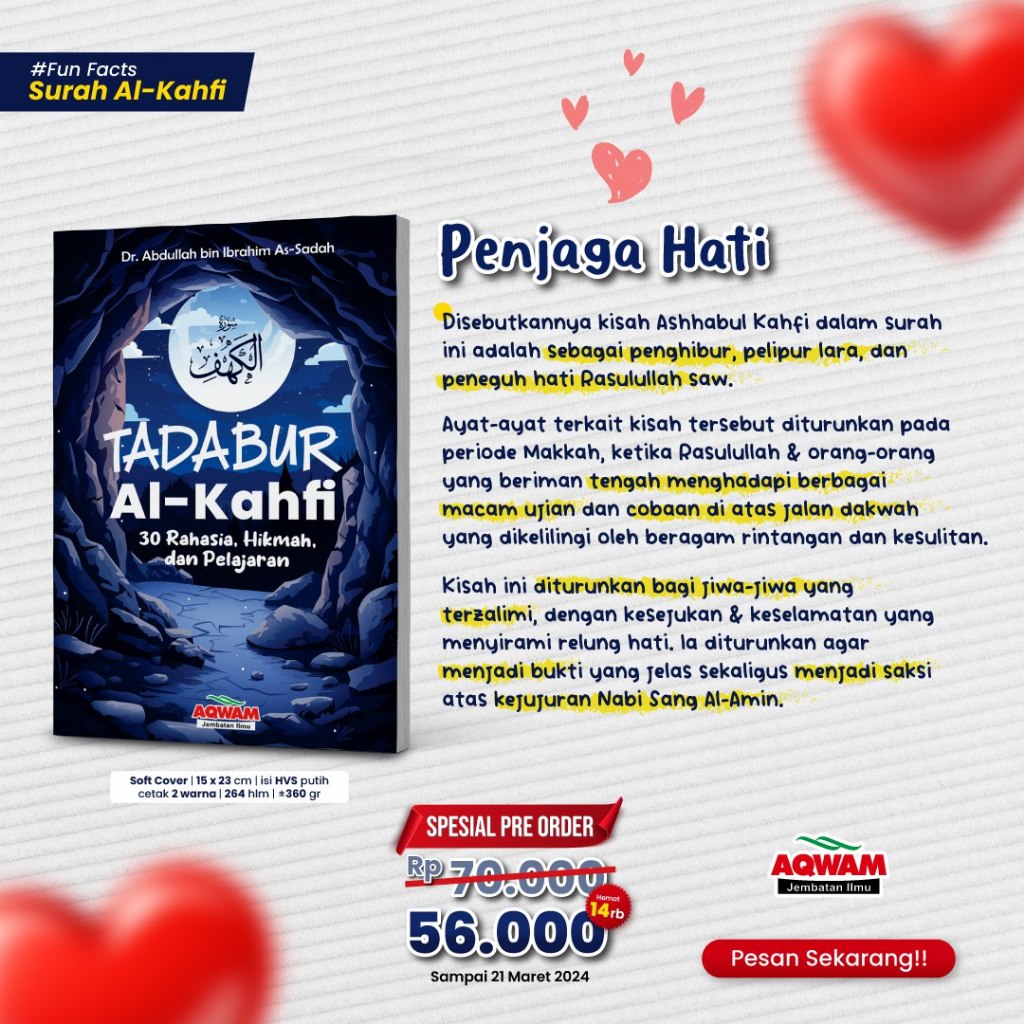 Jual Buku Tadabur Al Kahfi 30 Rahasia Hikmah Pelajaran Shopee