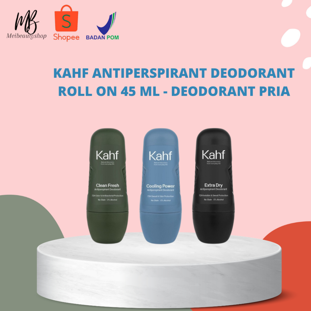 Jual Kahf Antiperspirant Deodorant Roll On Ml Deodorant Pria