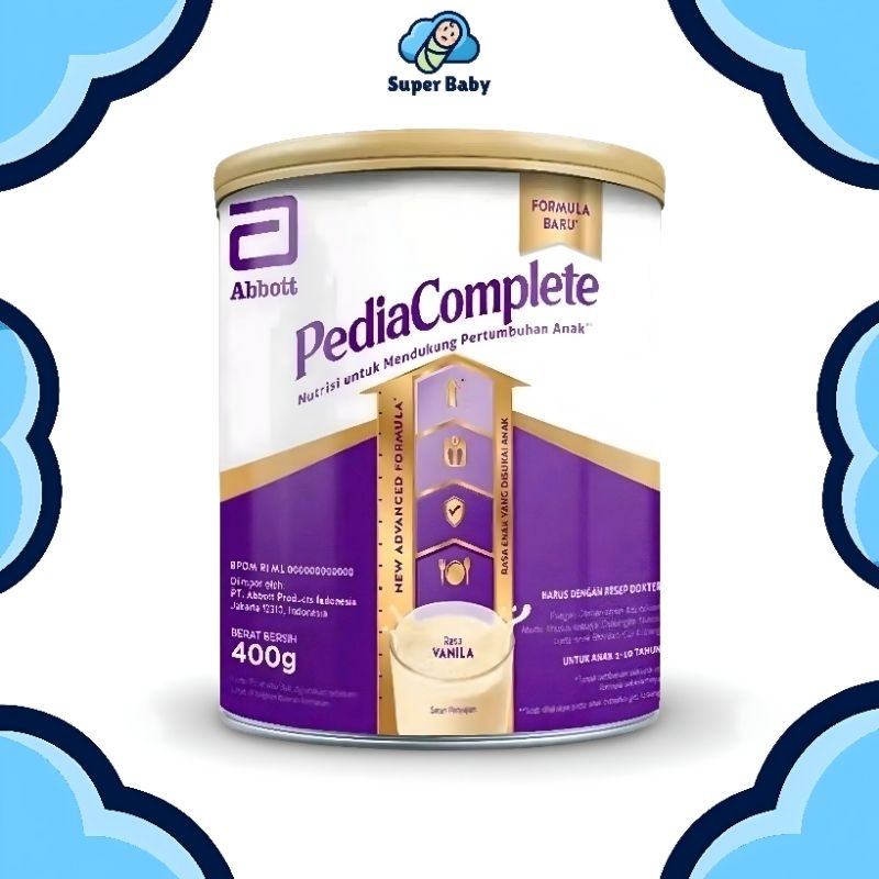 Jual SUSU PEDIASURE COMPLETE PEDIACOMPLETE VANILLA KALENG 400gr