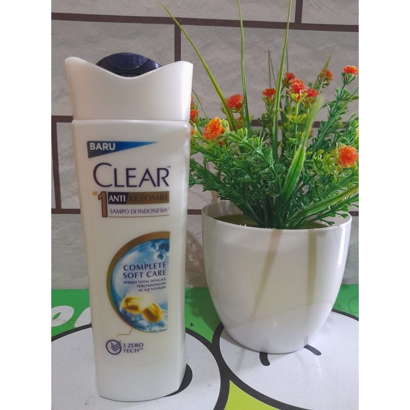 Jual Clear Shampoo Anti Ketombe Complete Soft Care Ml Shopee Indonesia