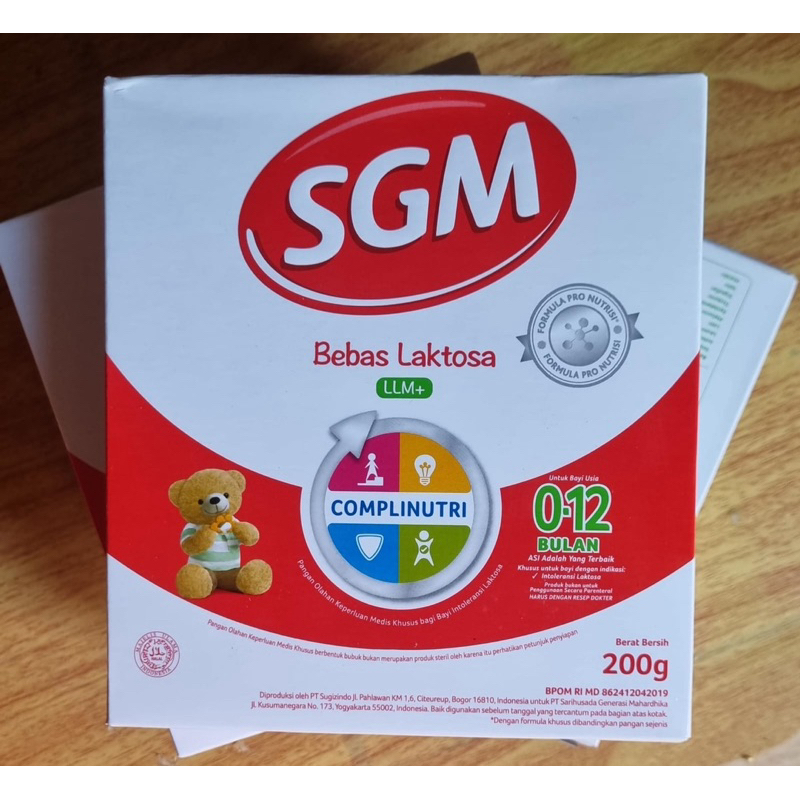 Jual Sgm Bebas Laktosa Llm Susu Formula Bayi Bulan Shopee