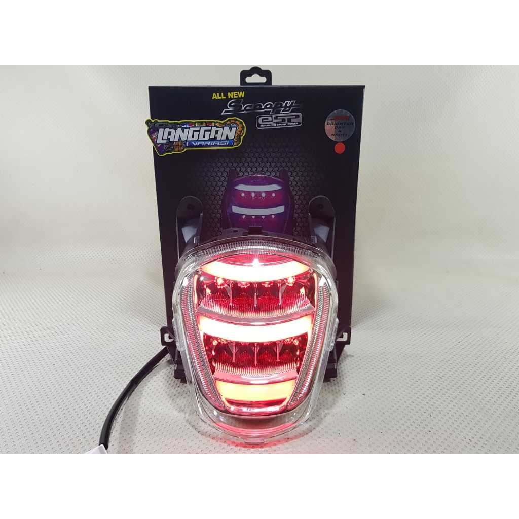 Jual Lampu Belakang Stop Lamp Led Jpa Scoopy Fi New Old