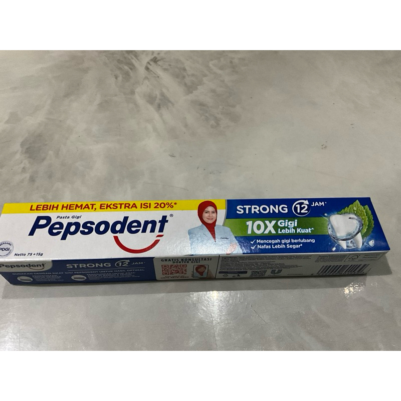 Jual Pepsodent Strong G G Pcs Shopee Indonesia