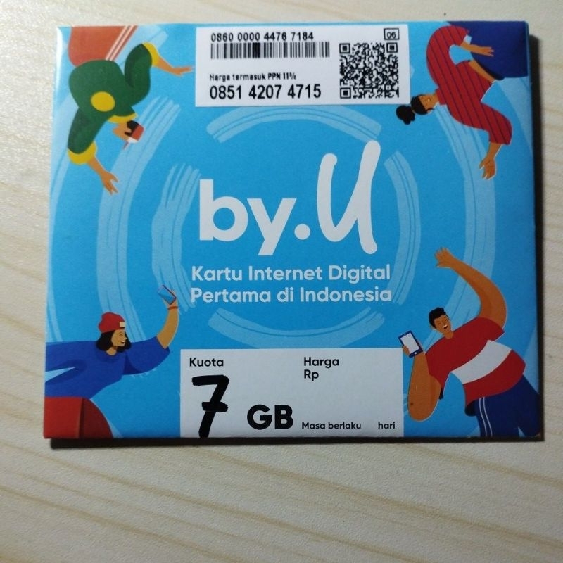 Jual Kartu Perdana By U 7gb Bisa Seluruh Indonesia Shopee Indonesia