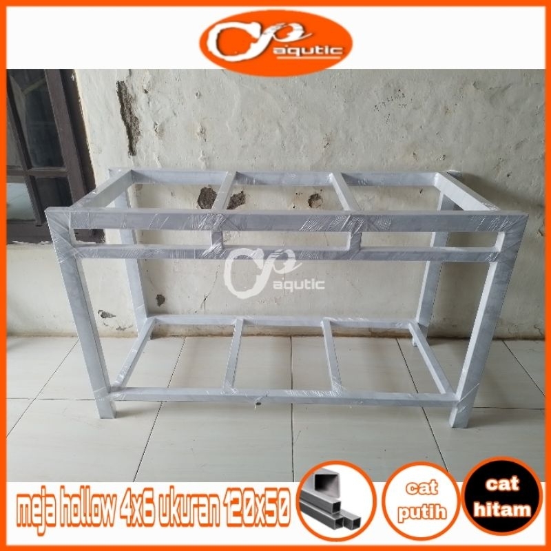 Jual Rak Aquarium Hollow 4x6 Ukuran 120x50 2susun Hollow Galvanis