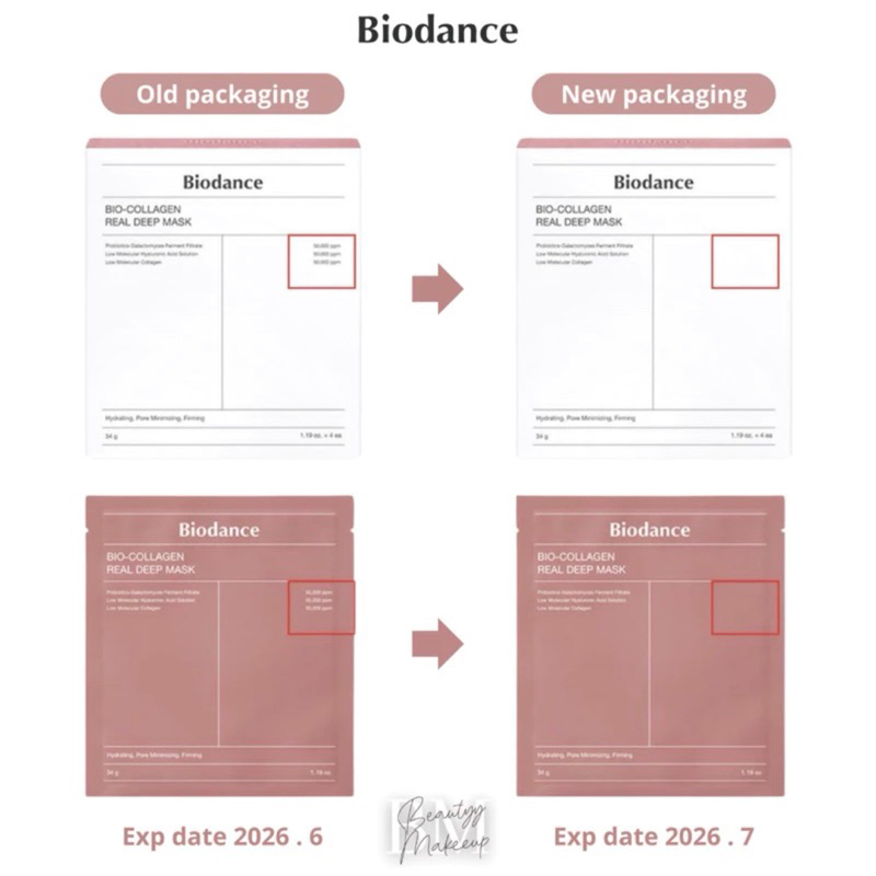 Jual BPOM BIODANCE BIO COLLAGEN REAL DEEP MASK HARGA PER PCS