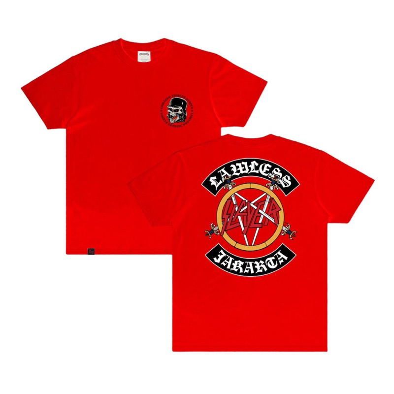 Jual LAWLESS X SLAYER Pentagram Logo Badge Shopee Indonesia