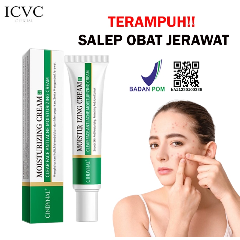 Jual BPOM Obat Jerawat Paling Ampuh Clear Face Anti Acne Moisturizing