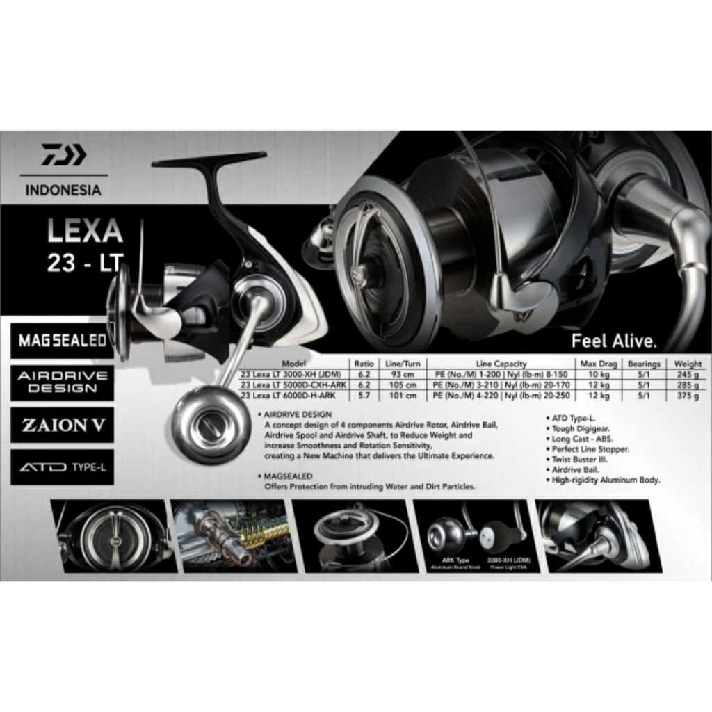 Jual Reel Daiwa Lexa Lt D Cxh Ark Xh Jdm Berkualitas