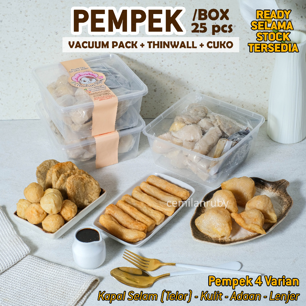 Jual Pempek Ikan Tenggiri Frozen Pcs Shopee Indonesia