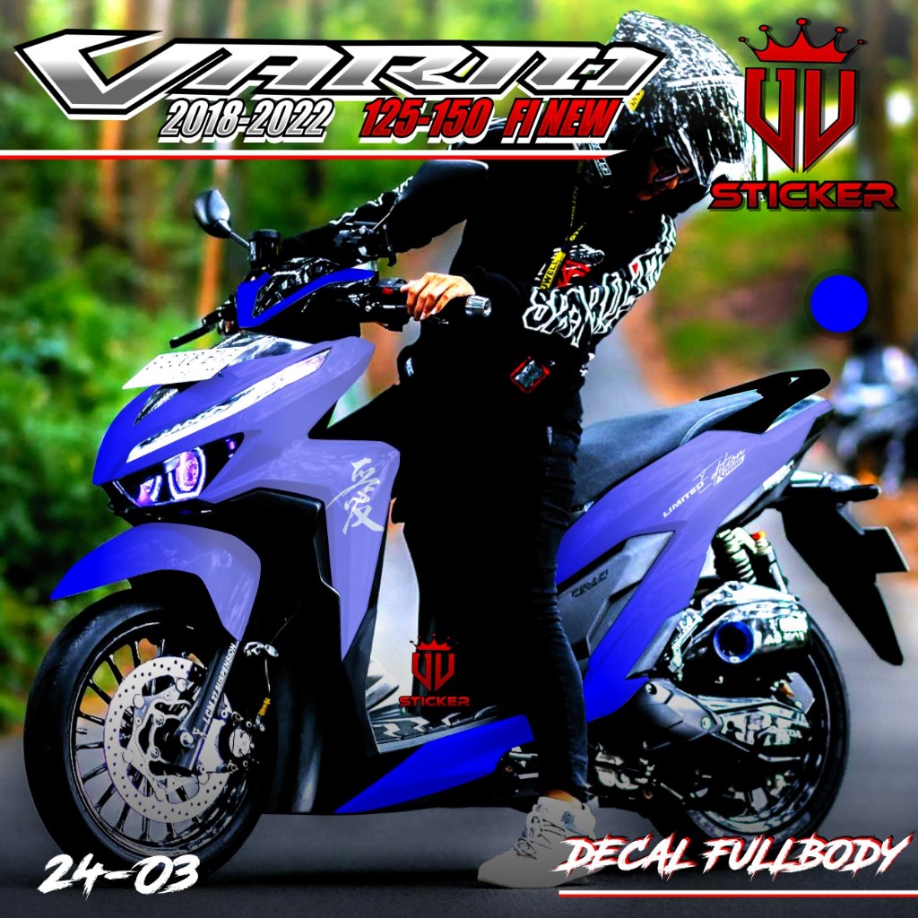 Jual Cod Terbaru Decal Sticker Honda Vario New Full Body