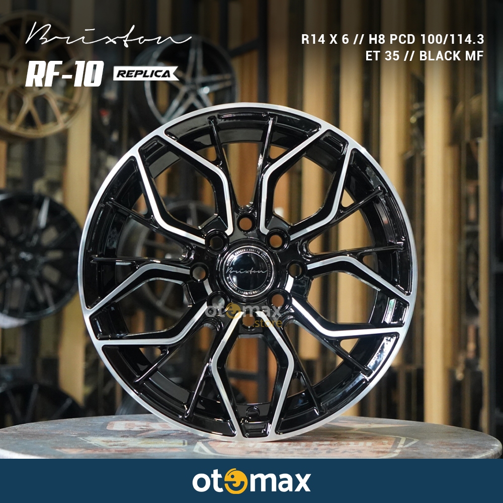 Jual Velg Mobil Brixton Rf Ring Black Wuling Air Ev Shopee