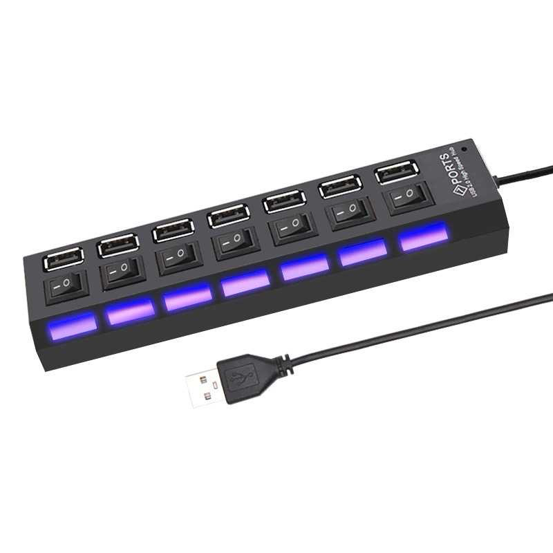 Jual Saklar Tombol On Off Lampu Led Usb Hub Port Ports Switch