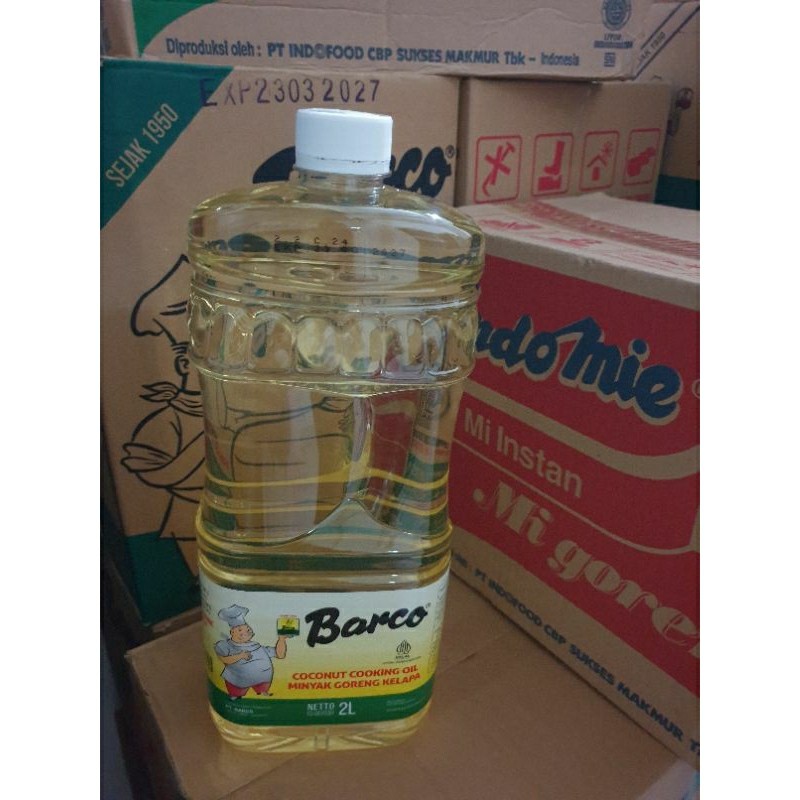 Jual Barco Minyak Goreng Kelapa Premium 2 Liter Kemasan Botol Shopee