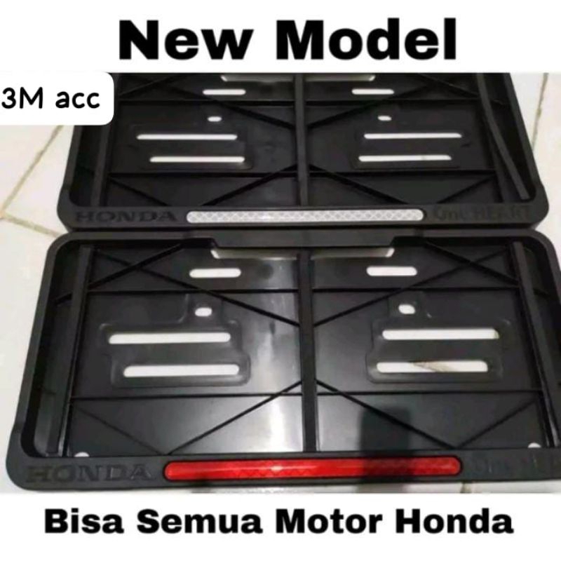 Jual Cover Plat Nomor Motor Tempat Plat Nomor Motor Original Honda