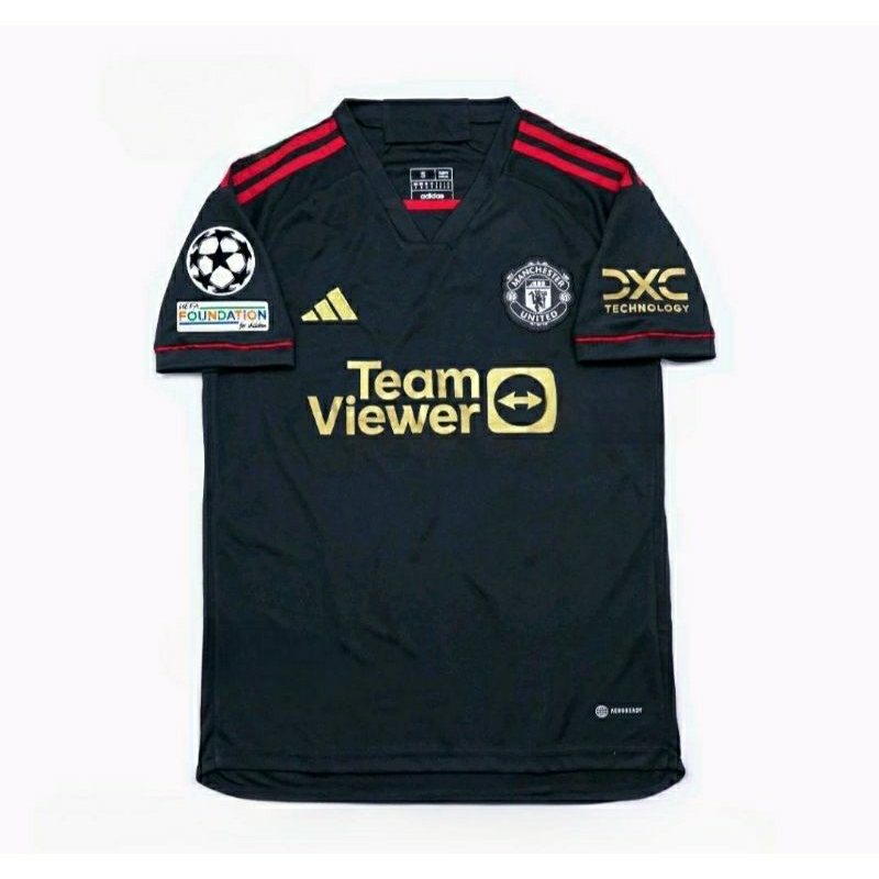 Jual Jersey Baju Bola Manchester United GK Fullpatch 2023 2024 Grade