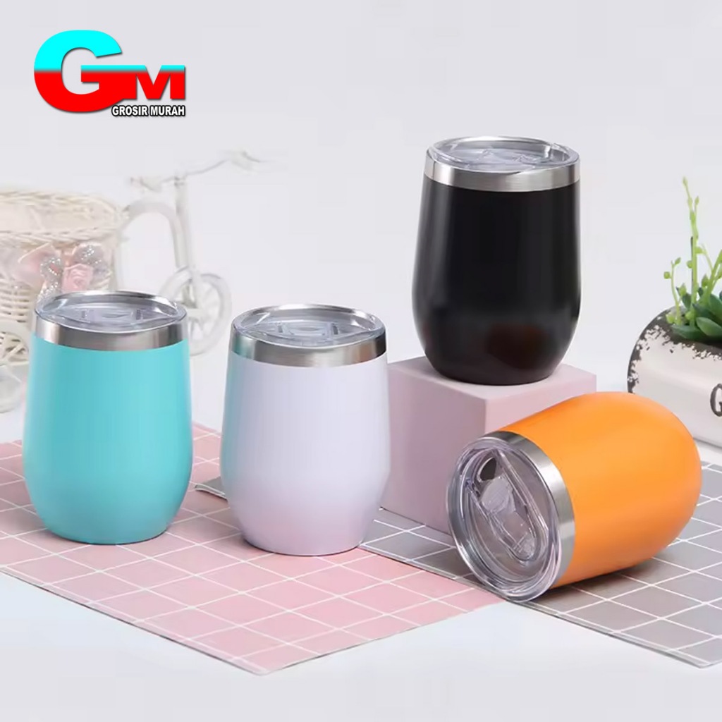 Jual Mug Telur Tumbler Egg Cangkir Kopi Stainless Tumbler Coffee Mug