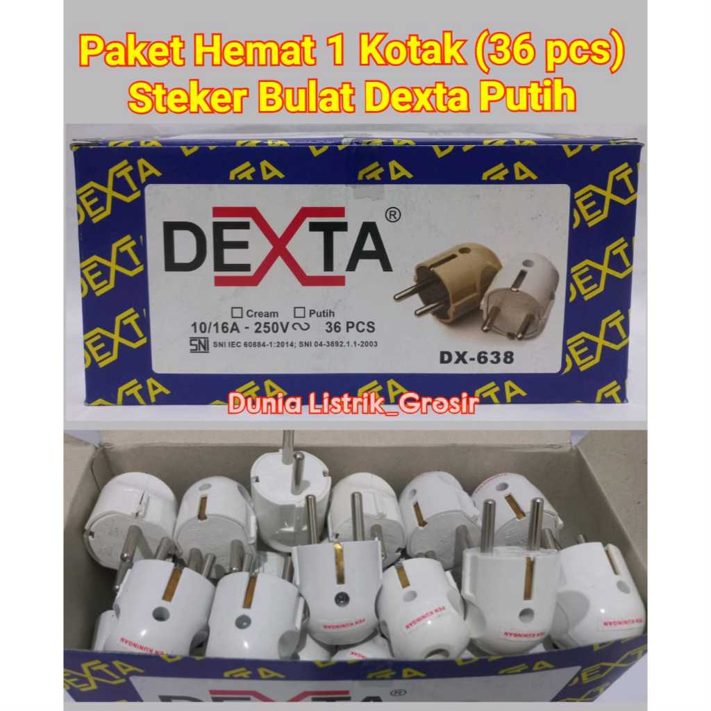 Jual GROSIR Paket Hemat 1 Kotak Steker Arde Pin Kuningan DX 638PT