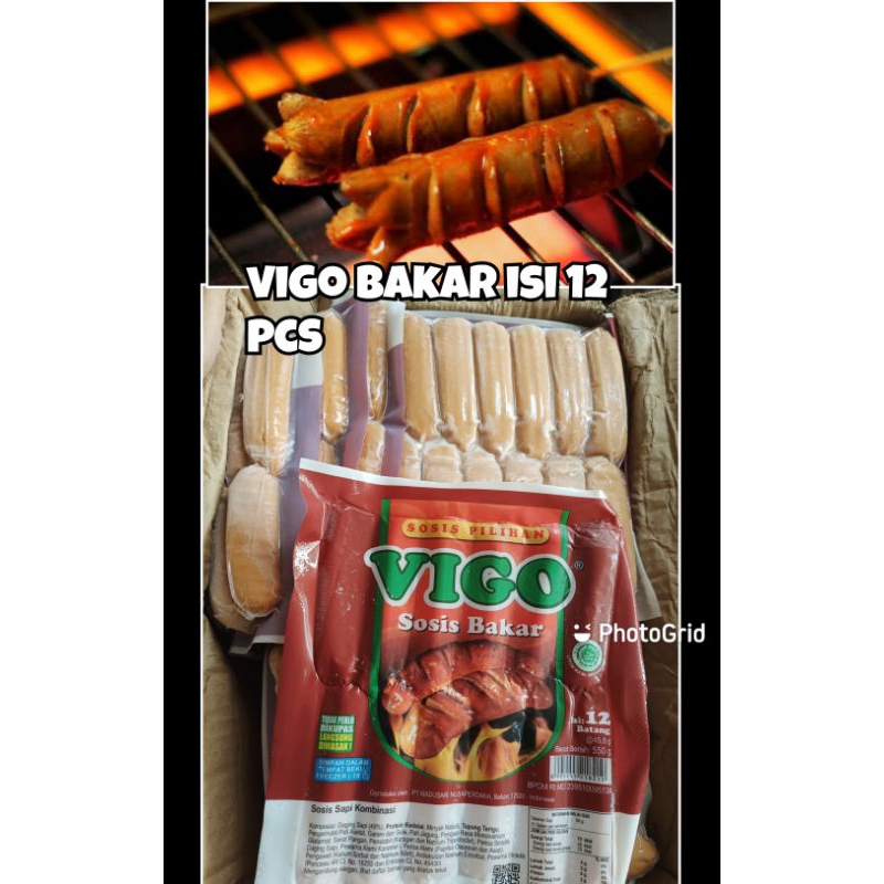 Jual Vigo Sosis Bakar Isi Pcs Shopee Indonesia