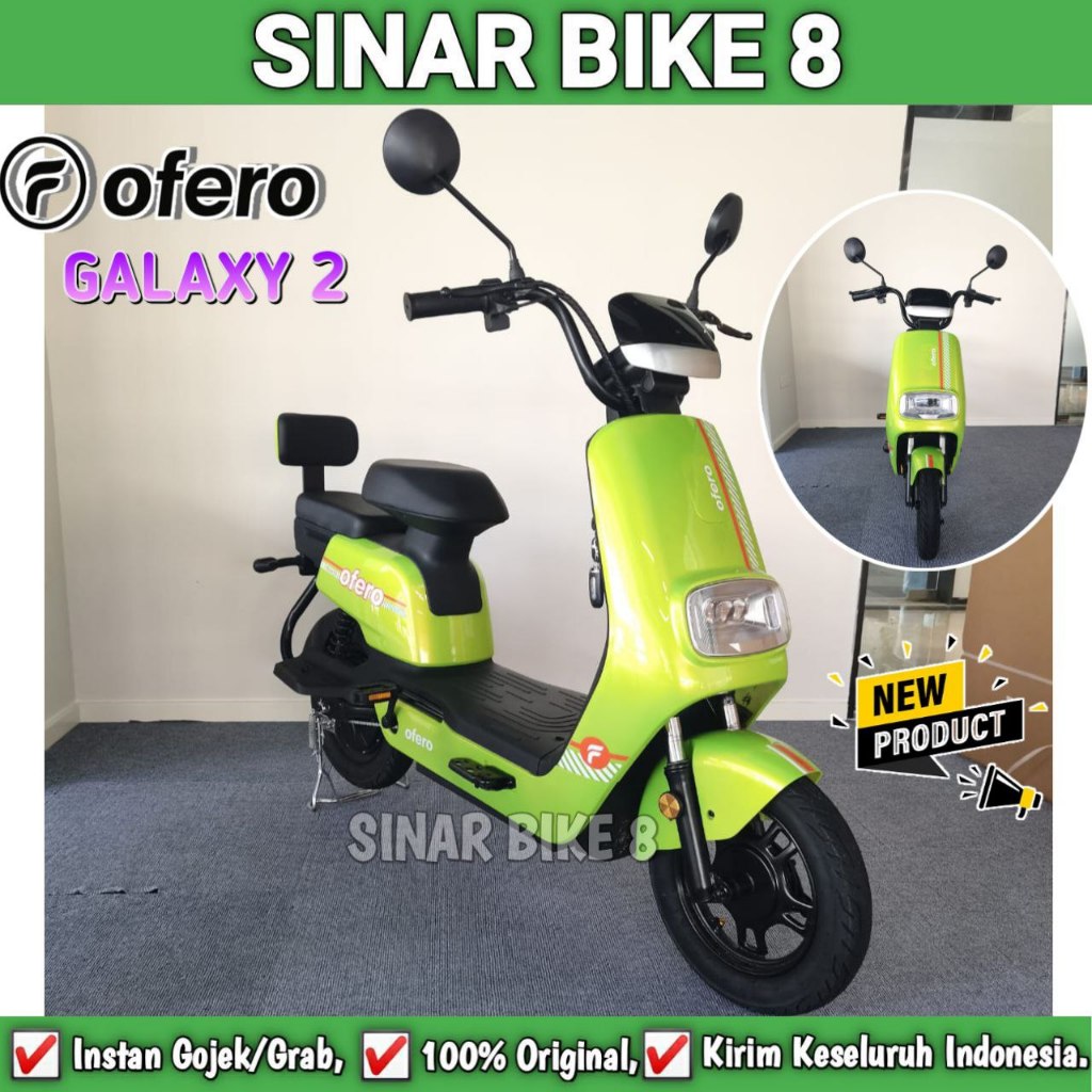 Jual Sepeda Listrik Ofero Galaxy Dan Ofero Galaxy 2 Electric E Bike 500