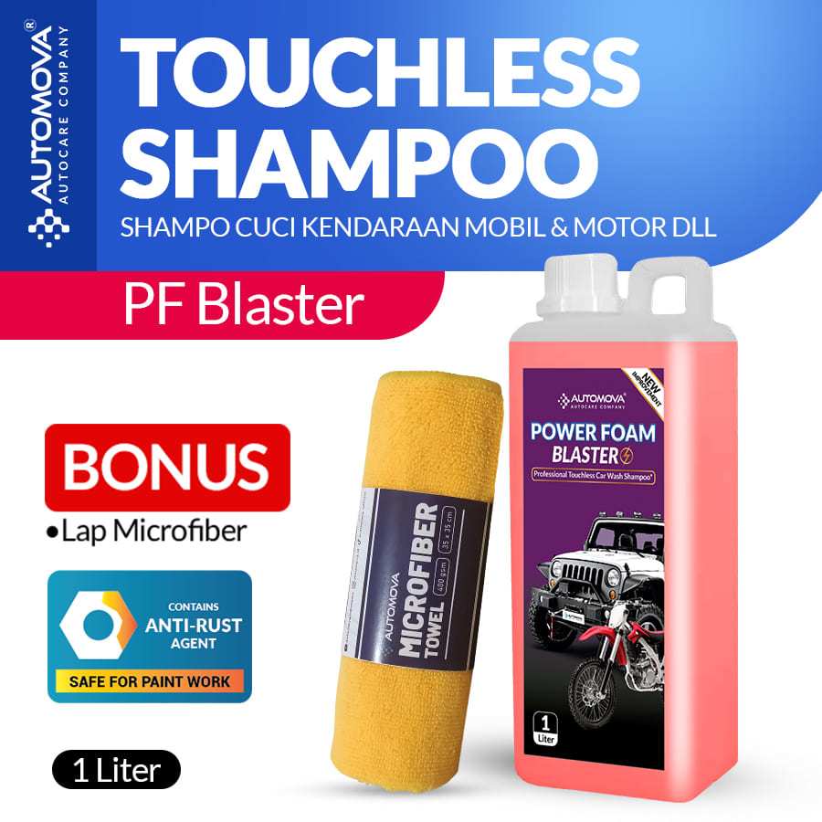 Jual Automova Shampo Motor Tanpa Sentuh Liter Touchless Wash