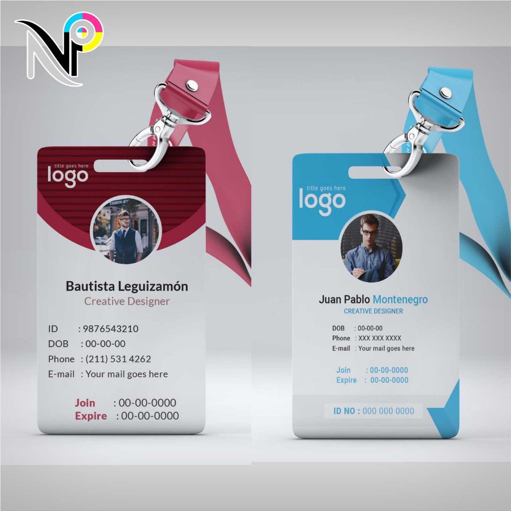 Jual Cetak Id Card Tanda Pengenal Pvc Custom Tanpa Minimal Order