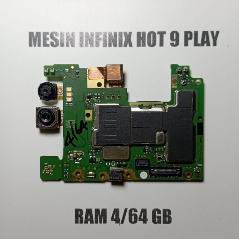 Jual MESIN INFINIX HOT 9 PLAY RAM 4 64 NORMAL SIAP PAKAI Shopee Indonesia