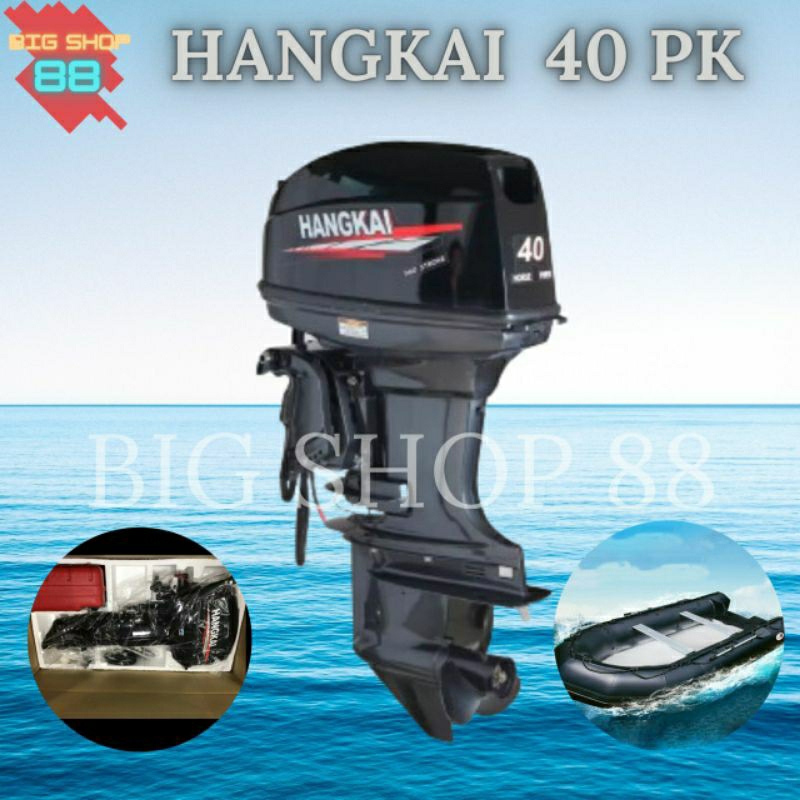 Jual Mesin Tempel Perahu Outboard Hangkai Pk Hp Tak Stroke Long