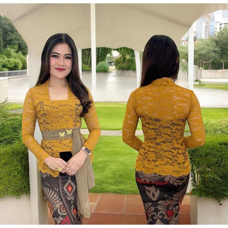 Jual Kebaya Bali Brokat Sofia Bed Kutu Baru Atasan Tradisional Modern