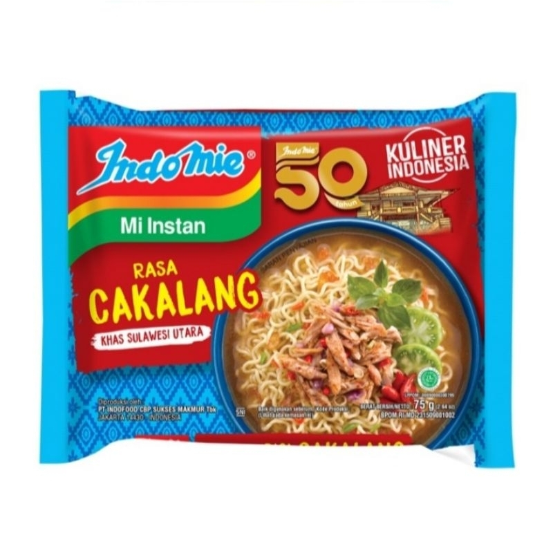 Jual Indomie Mie Instan Kuah Dan Goreng Rasa Cakalang Isi Gram Khas