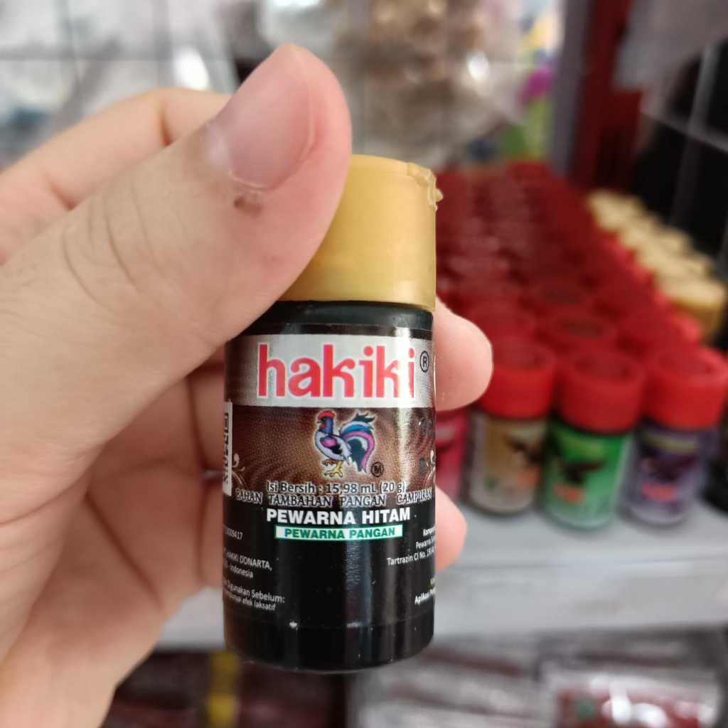 Jual Pewarna Makanan HAKIKI Hitam 15ml Shopee Indonesia