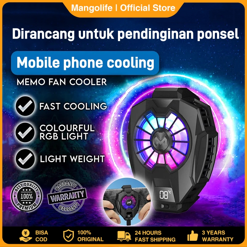 Jual Original DL05 Fancooler Radiator Adjust Gear Pendingin Hp Gaming