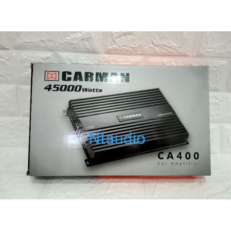 Jual Power Amplifier CARMAN CA4 Mosfet 4 Chanel 45watt Tenaga Badak X