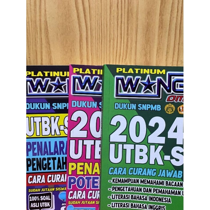 Jual UTBK 2024 Buku Wangsit Om Jero UTBK SNBT 2024 PLATINUM Shopee