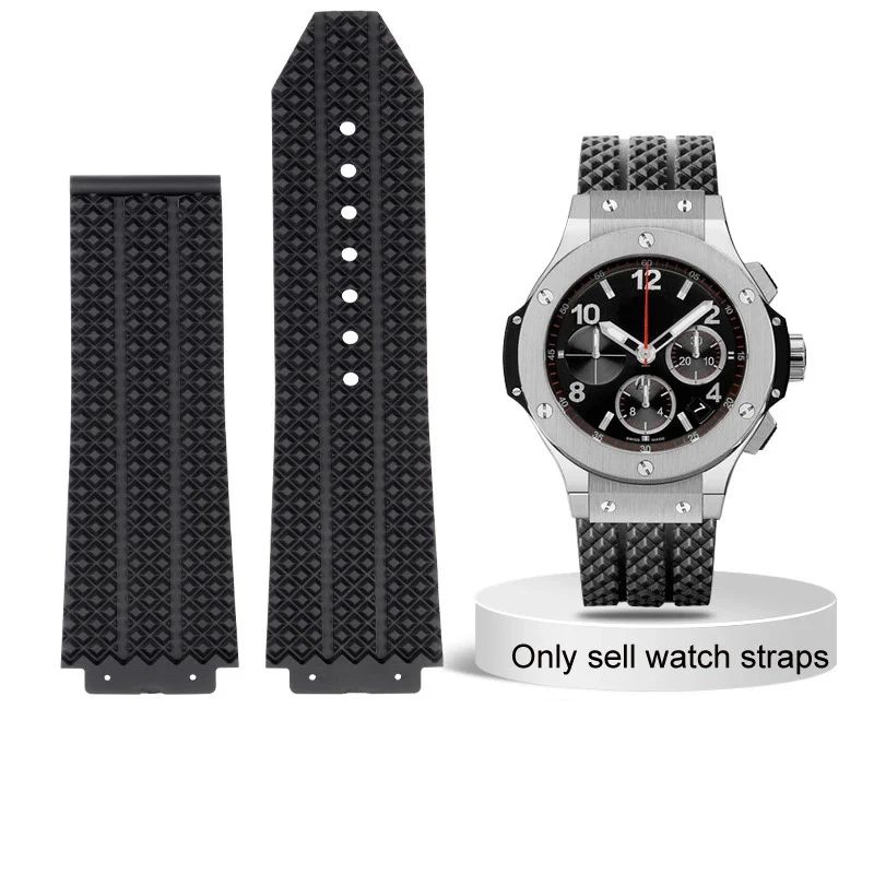 Jual Strap Tali Jam Tangan Hublot Geneva Bigbang Rubber Ukuran Buckle