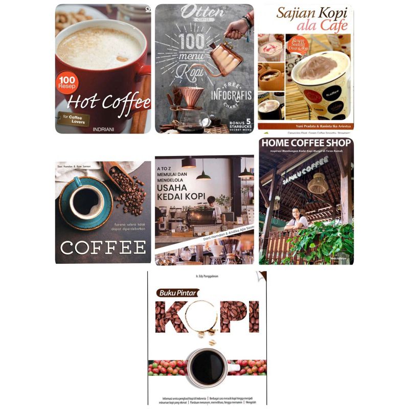 Jual OTTEN COFFEE 100 MENU KOPI BONUS 5 STARBUCKS SECRET MENU A TO Z