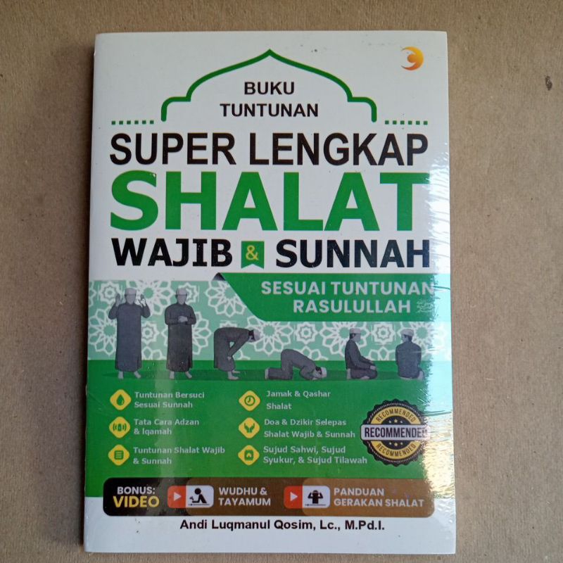 Jual Buku Tuntunan Super Lengkap Shalat Wajib Sunnah Sesuai Tuntunan