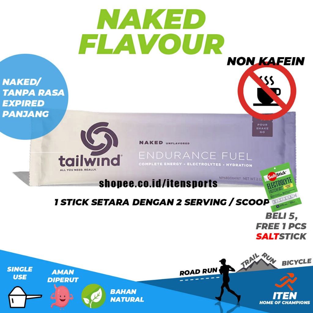 Jual Tailwind Endurance Fuel Original Nutrisi Olahraga Naked Stick