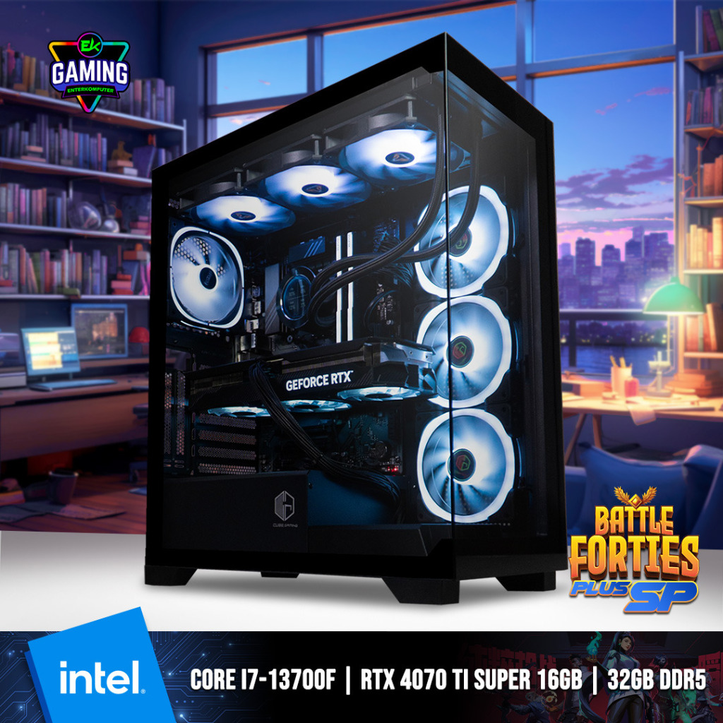 Jual PC Rakitan EK Gaming BattleForties PLUS SP Intel Core I7 RAM