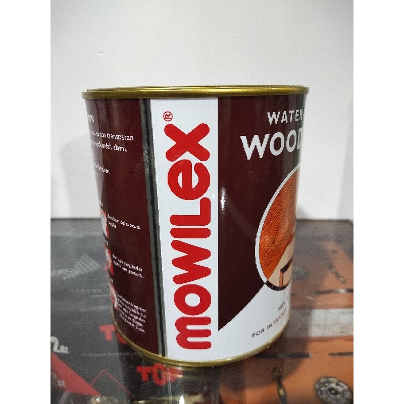 Jual Mowilex Woodstain Pelapis Kayu Premium 1L Shopee Indonesia