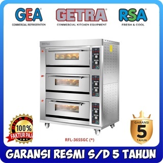 Jual OVEN GAS GETRA RFL 36SSGC RFL 36SSGC OVEN 3 DECK 6 TRAY STAINLESS