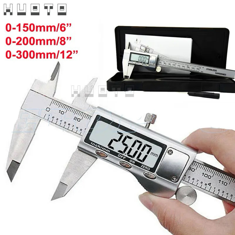 Jual Digital Caliper Mm Inch Jangka Sorong Stainless Steel