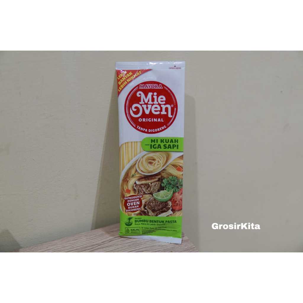 Jual Mi Instan Mayora Mie Oven Original Mi Kuah Iga Sapi Shopee Indonesia