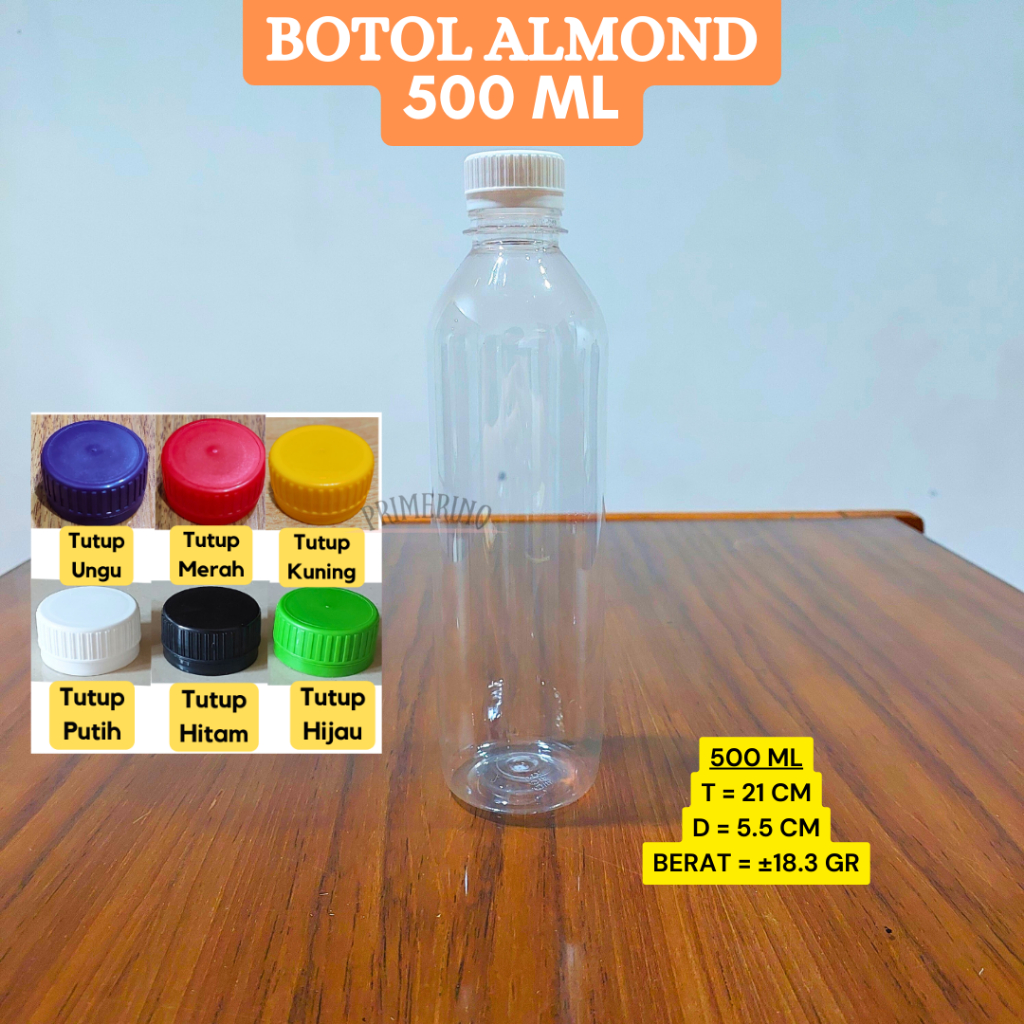 Jual Botol Almond Ml Botol Minuman Plastik Ml Botol Jus Kopi