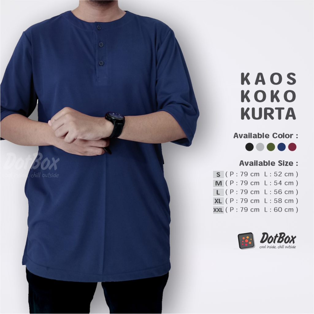 Jual Koko Kurta Kaos Bahan Adem Kurta Pakistan Bahan Polietilena